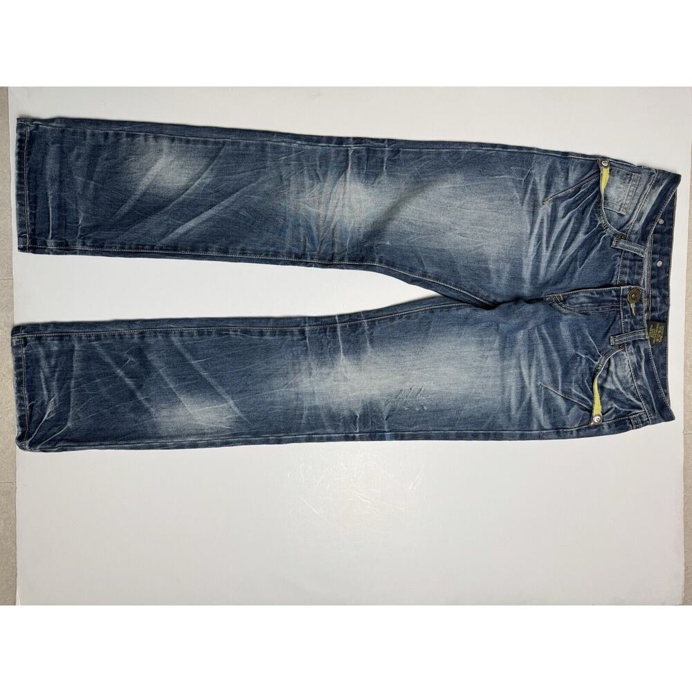Y2K Vintage JLo Jeans Straight Leg Indigo Denim 2000’s ~ 28 - Picture 10 of 12